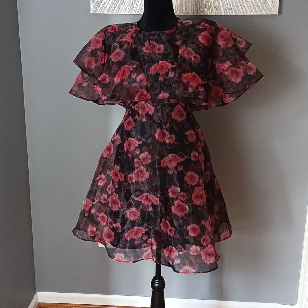 Topshop floral dress sz 4